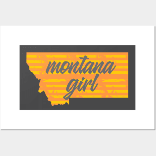 Montana Girl Posters and Art